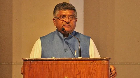ಕಾನೂನು ಸಚಿವ ರವಿಶಂಕರ್ ಪ್ರಸಾದ್