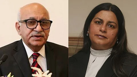MJ Akbar, Geeta Luthra
