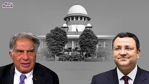 Ratan Tata and Cyrus Mistry