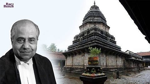 Justice BN Srikrishna and Mahabaleshwar temple