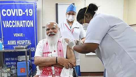 PM Covid vaccination