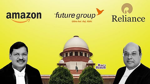 Supreme Court, Amazon, Future group, Reliance and Justice Nariman and BR Gavai