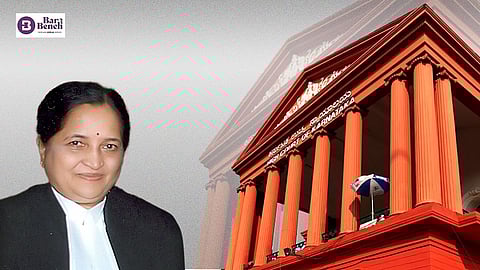 BS Indrakala, Karnataka High Court