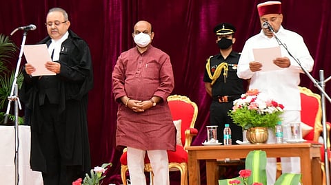 Justice Ritu Raj Awasthi took oath as CJ of Karnataka High Court