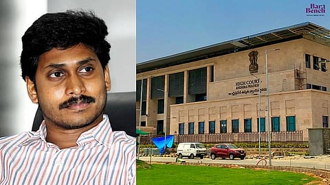 Jaganmohan Reddy with Andhra Pradesh High Court