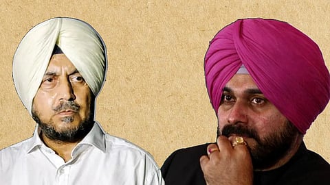 Navjot Singh Siddu and APS Deol (Punjab)