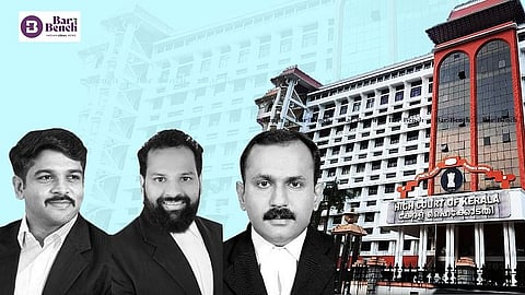 Advocates Shone George , Bineesh Kodiyeri and Ninu Mohandas and Kerala HC