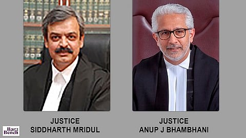 Justices Siddharth Mridul and Anup J Bhambhani, Delhi High Court