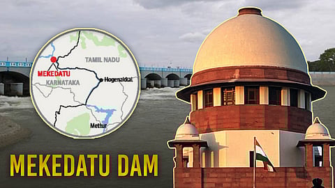 Mekedatu Dam, Map, SupremeCourt