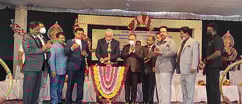 Justice Abdul Nazir inaugurating newly Constructed Court building at Udupi Court Complex.