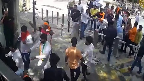 CCTV footage outside CM residenceTwitter