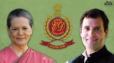 ನ್ಯಾಷನಲ್ ಹೆರಾಲ್ಡ್ ಪ್ರಕರಣ: ಅಕ್ರಮ ಹಣ ವರ್ಗಾವಣೆ ಆರೋಪದಡಿ ಸೋನಿಯಾ, ರಾಹುಲ್ ಗಾಂಧಿಗೆ ಇ ಡಿ ಸಮನ್ಸ್