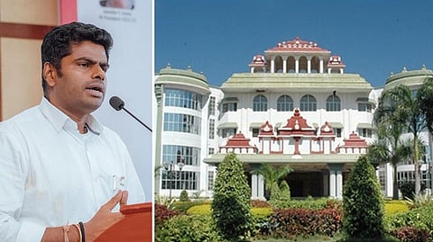 K Annamalai and Madurai bench of Madras High Court