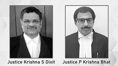 Justice Krishna S Dixit and Justice P Krishna Bhat