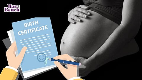 mother and birth certificate