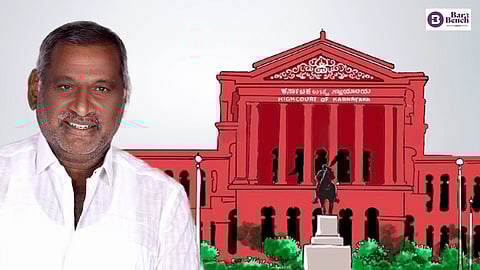Law minister J C Madhuswamy and Karnataka HC