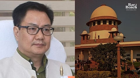 Kiren Rijiju, Supreme Court