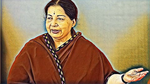 Former Chief Minister of Tamil Nadu, J Jayalalithaa