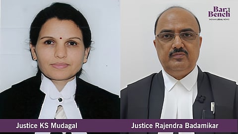 Justices K S Mudagal and Rajendra Badamikar