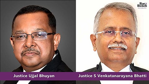 ಸುಪ್ರೀಂ ಕೋರ್ಟ್ ನ್ಯಾಯಮೂರ್ತಿಗಳಾಗಿ ಉಜ್ಜಲ್ ಭುಯಾನ್, ಎಸ್ ವಿ ಭಟ್ಟಿ ಅವರ ನೇಮಕಕ್ಕೆ ಕೊಲಿಜಿಯಂ ಶಿಫಾರಸು