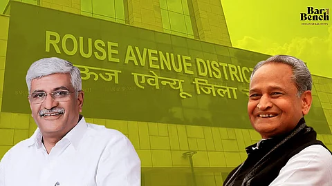 Rajasthan CM Ashok Gehlot, Union minister Jal Shakti Gajendra Singh Shekhawat
