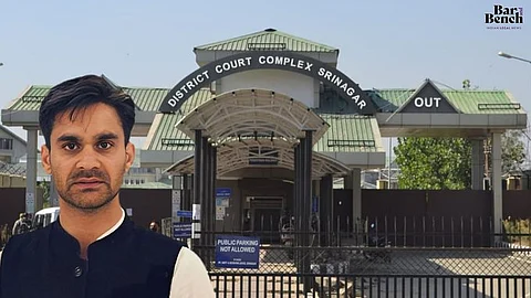 Waheed Parra, Srinagar District Court