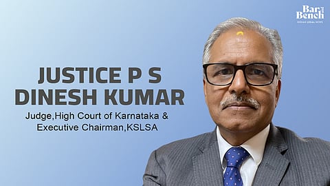 KSLSA Executive Chairman Justice P S Dinesh Kumar