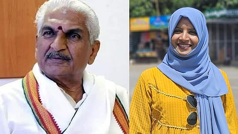 Najma Nazeer and Kalladka Prabhakar Bhat