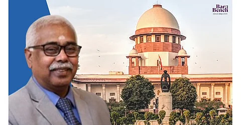 Dr RV Asokan with Supreme Court