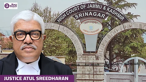 Justice Atul Sreedharan and Jammu and Kashmir High Court (Srinagar bench)