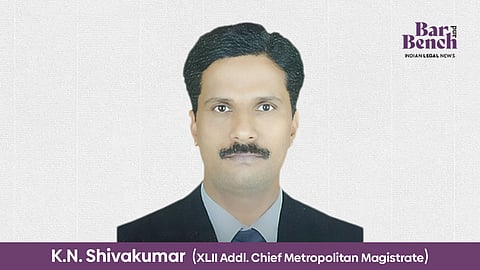 K N Shivakumar, Magistrate MP/MLA Special court