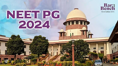 Supreme Court with NEET PG 2024
