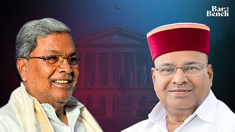 CM Siddaramaiah and Gov Thawar Chand Gehlot, Karnataka HC