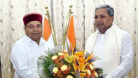 CM Siddaramaiah and Gov Thawar Chand Gehlot