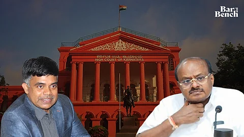 IPS officer M Chandrashekar , H D Kumaraswamy & Karnataka HC