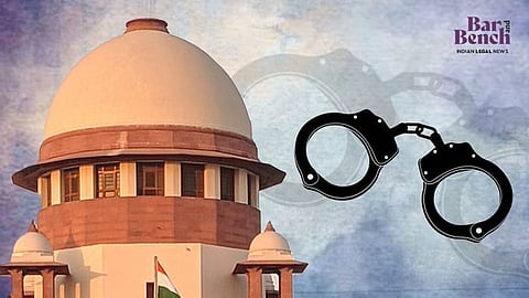 Supreme Court and Police Handcuffs