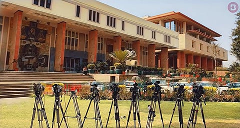 Delhi High Court, Media cameras