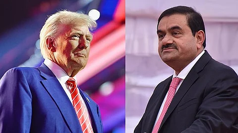 Gautam Adani and Donald Trump