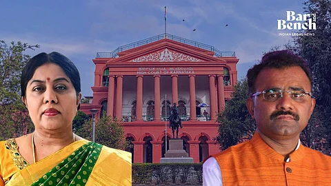MLAs Shailendra Beldale & Manjula Limbavali, Karnataka HC