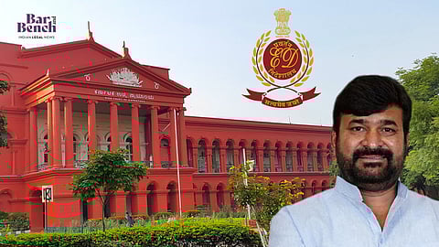 Congress MLA Vinay Kulkarni, ED & Karnataka HC