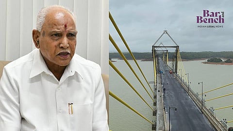 ತೂಗು ಸೇತುವೆಗೆ ಮಾಜಿ ಸಿಎಂ ಯಡಿಯೂರಪ್ಪ ಹೆಸರಿಡಲು ನಿರ್ದೇಶನ ಕೋರಿಕೆ: ಕೇಂದ್ರ, ರಾಜ್ಯ ಸರ್ಕಾರಗಳಿಗೆ ನೋಟಿಸ್