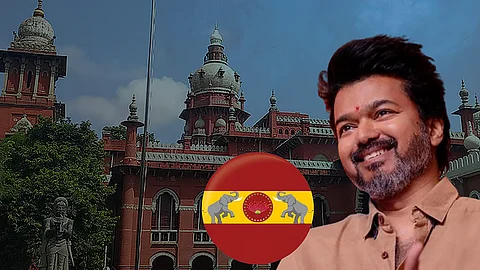 Madras High Court, TVK flag and Actor Vijay