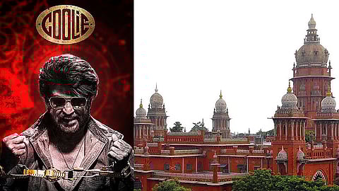 Coolie poster, Madras High Court