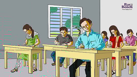 Students exam