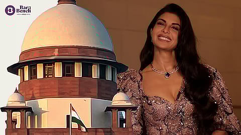 Jacqueline Fernandez with Supreme Court