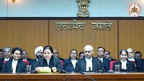 ಕರ್ನಾಟಕ ಹೈಕೋರ್ಟ್ ನ್ಯಾಯಮೂರ್ತಿಯಾಗಿ ಪ್ರಮಾಣ ವಚನ ಸ್ವೀಕರಿಸಿದ ನ್ಯಾ. ತಾರಾ ವಿತಾಸ್ತ ಗಂಜು