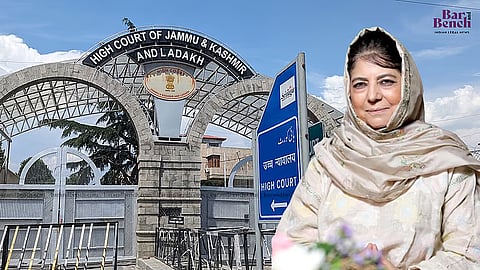 Mehbooba Mufti, J&K High Court - Srinagar Wing