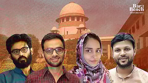 Umar Khalid, Sharjeel Imam, Gulfisha Fatima, Meeran Haider, Supreme Court
