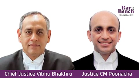 CJ Vibhu Bhakru and Justice̤ CM Poonacha