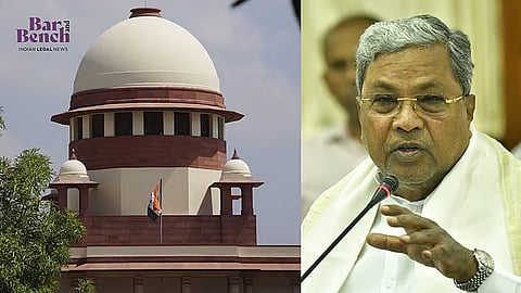 Siddaramaiah and Supreme Court